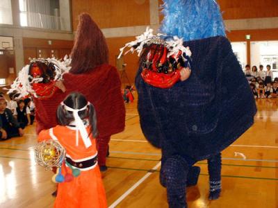 栄町の獅子舞のイメージ